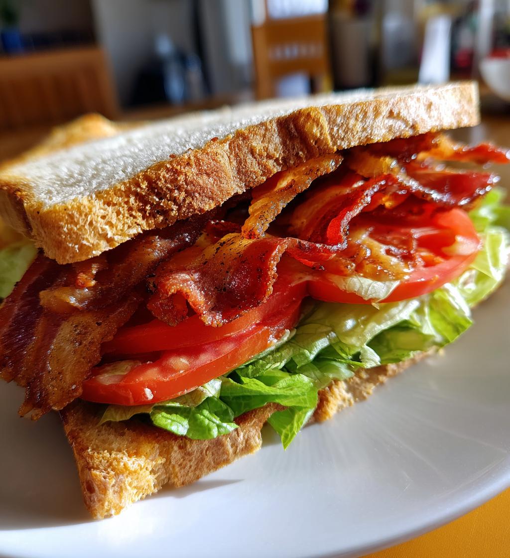 BLT Sandwich Recipe Classic - Easy, Crispy, and Delicious!