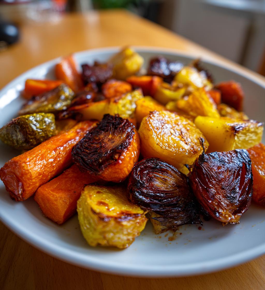 Roasted Vegetables Recipe Easy Oven: Perfectly Crispy & Delicious - step by step