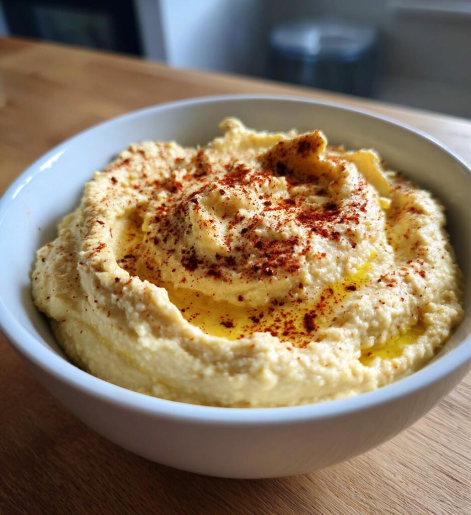 homemade hummus recipe creamy