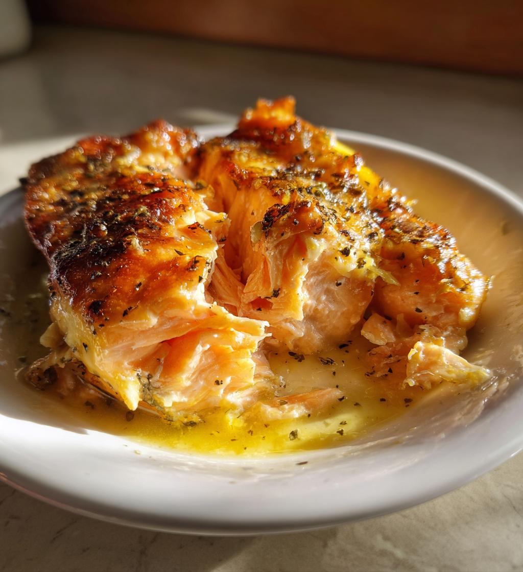 Creamy Lemon Butter Salmon - Easy & Delicious Weeknight Dinner - step by step