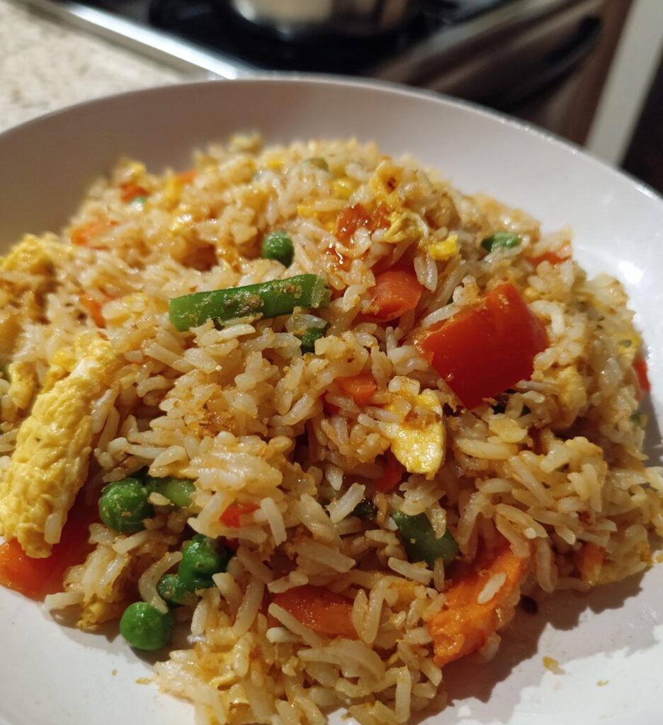 quick and easy fried rice recipe