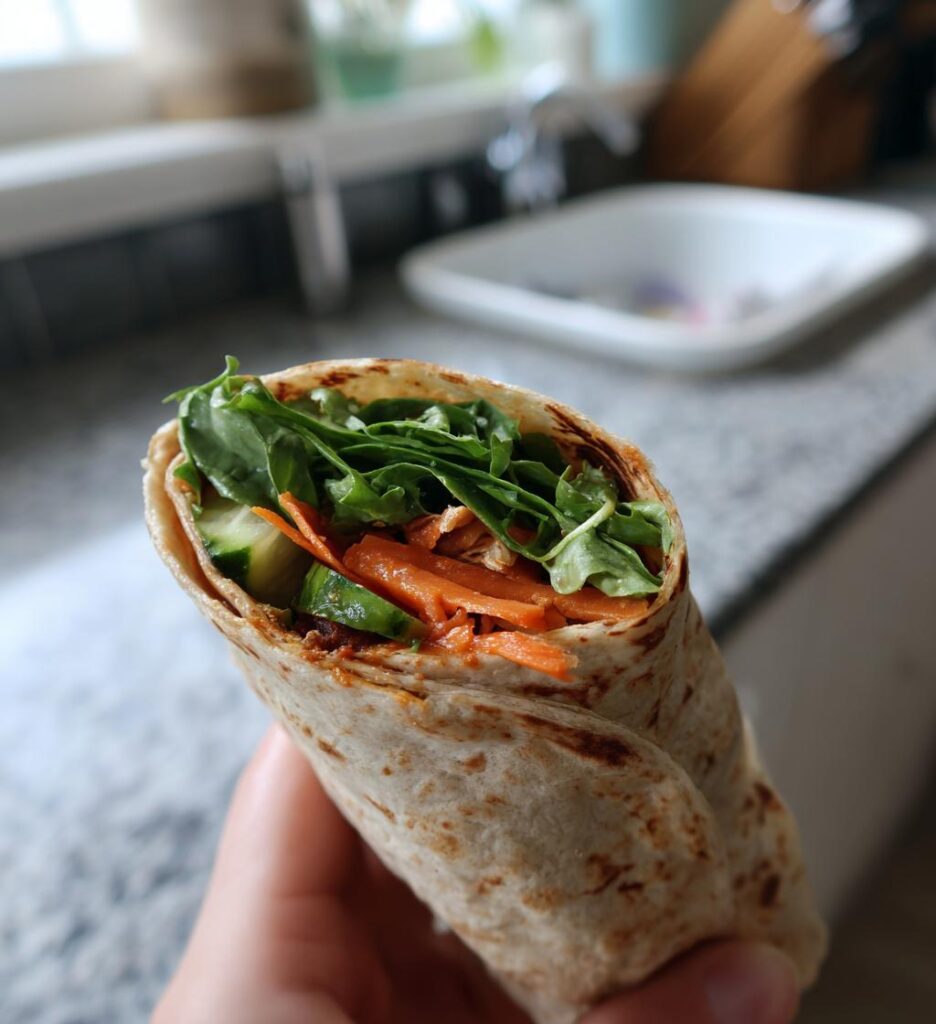 veggie wrap recipe healthy