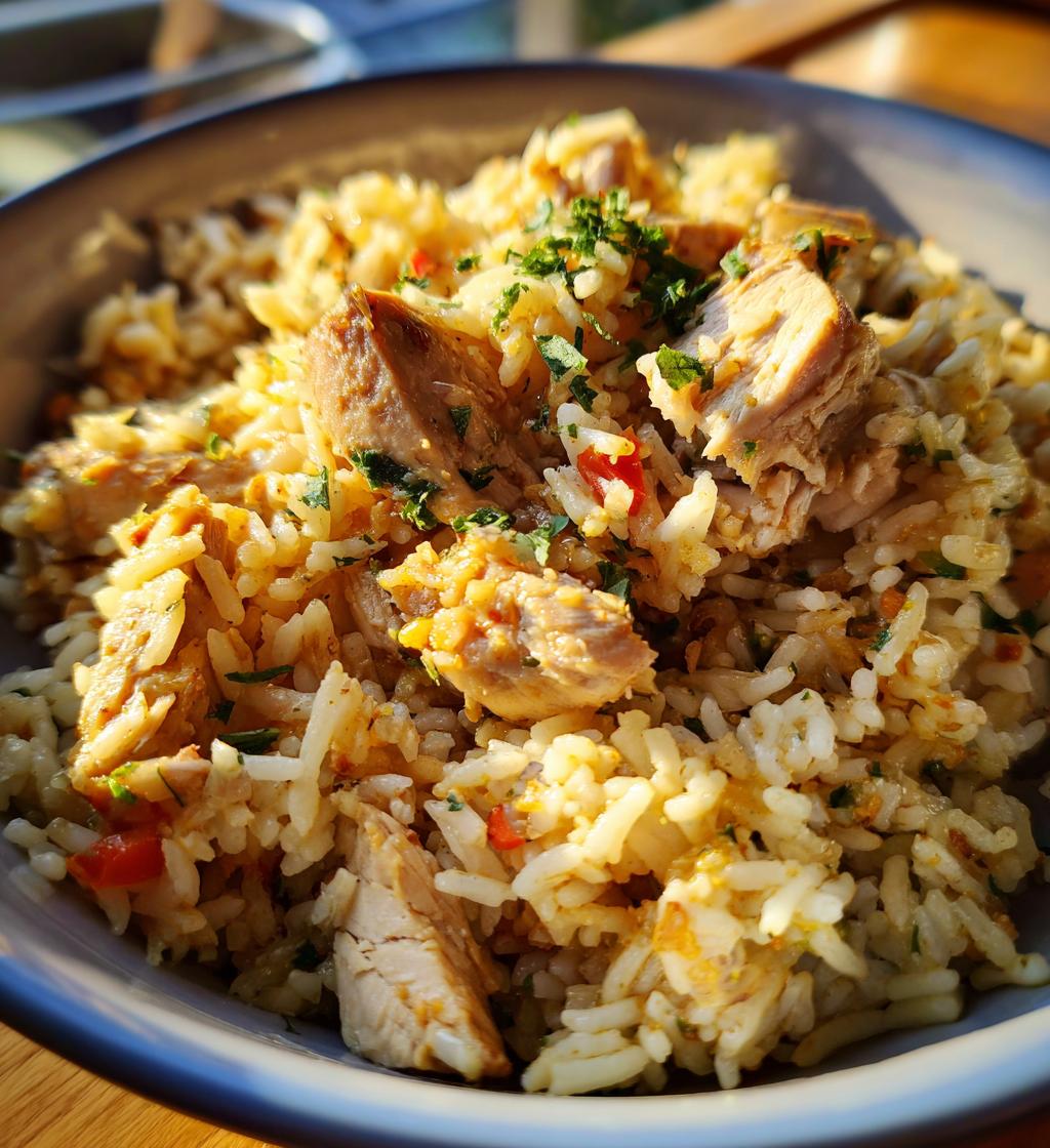 Slow Cooker Chicken and Rice: Easy, Creamy, and Delicious Dinner