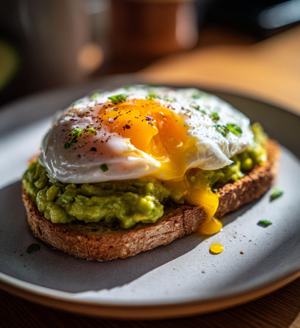 Avocado Toast with Poached Egg: The Best Simple Breakfast Toast