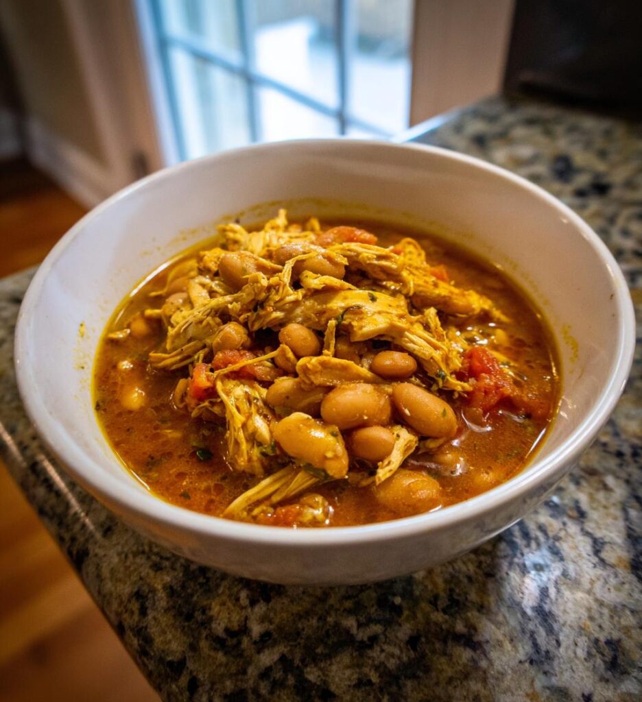 slow cooker white chicken chili