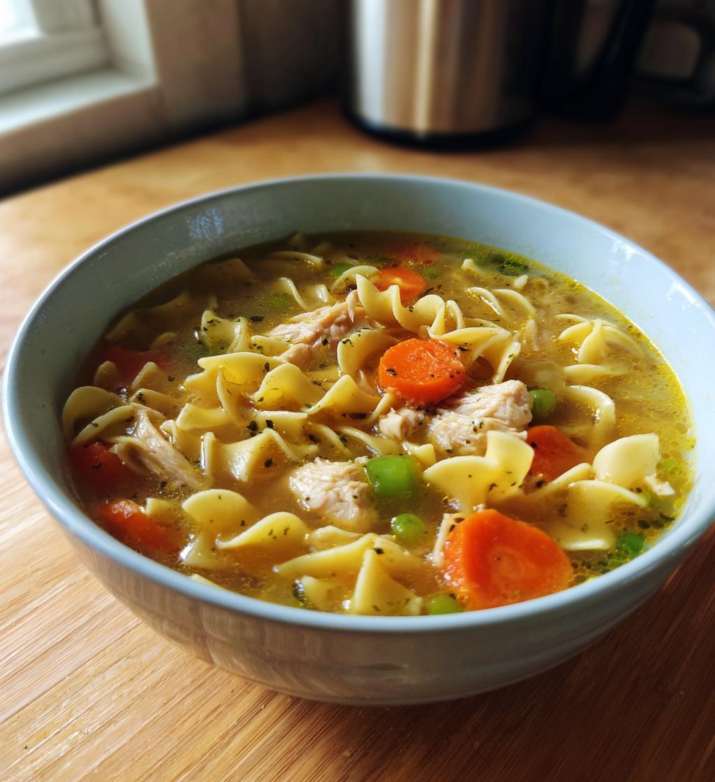 Homemade Chicken Noodle Soup Recipe – Quick and Delicious Comfort Food