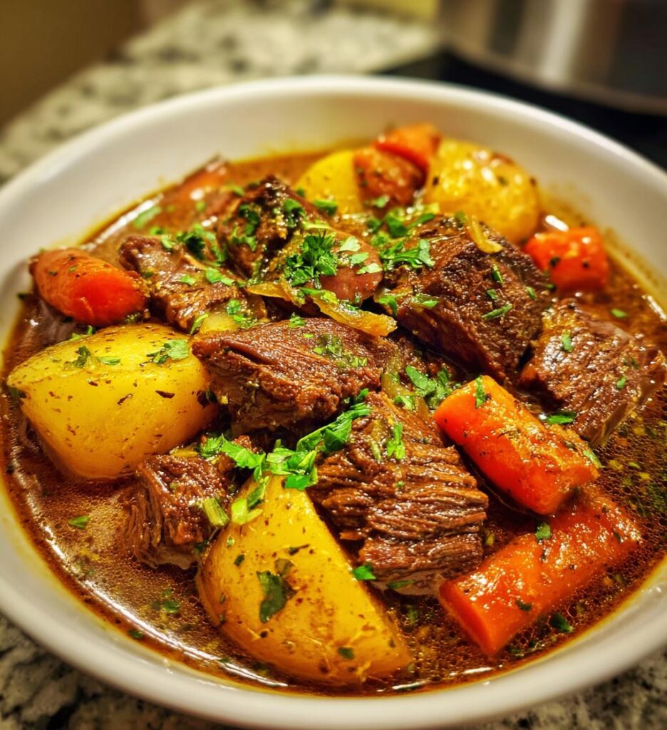 slow cooker beef stew