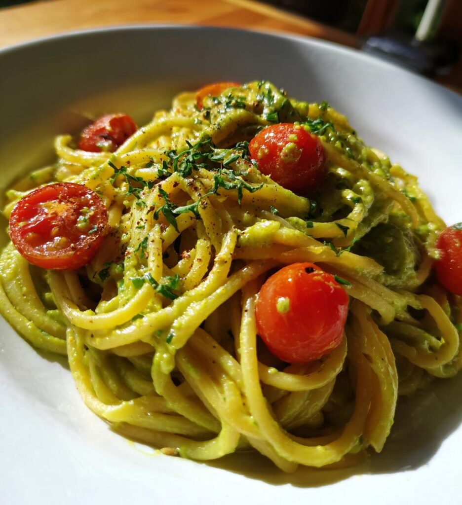 creamy avocado pasta recipe