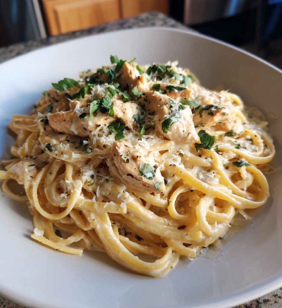 creamy chicken alfredo recipe