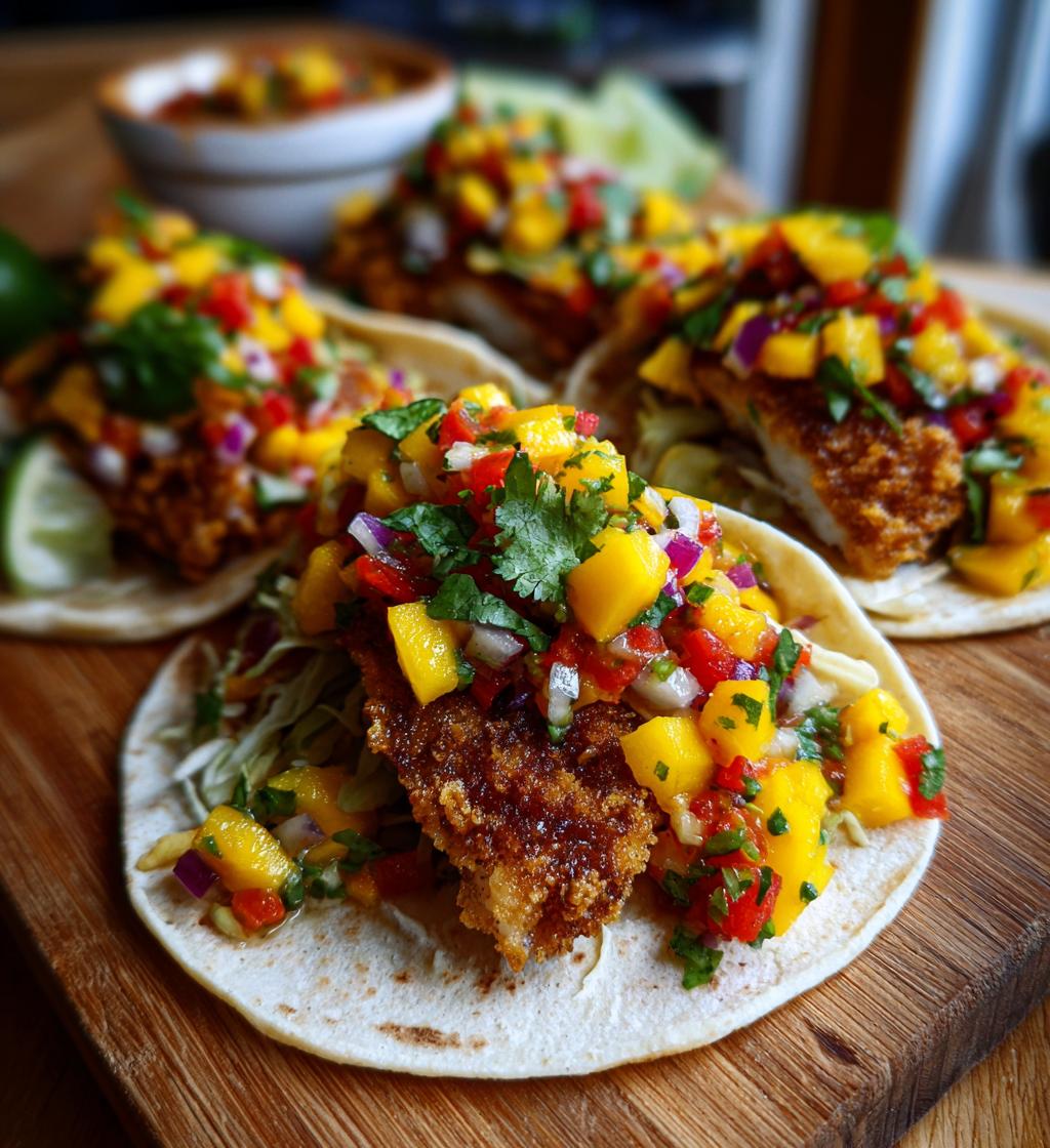 Fish Tacos with Mango Salsa: Easy and Delicious Recipe