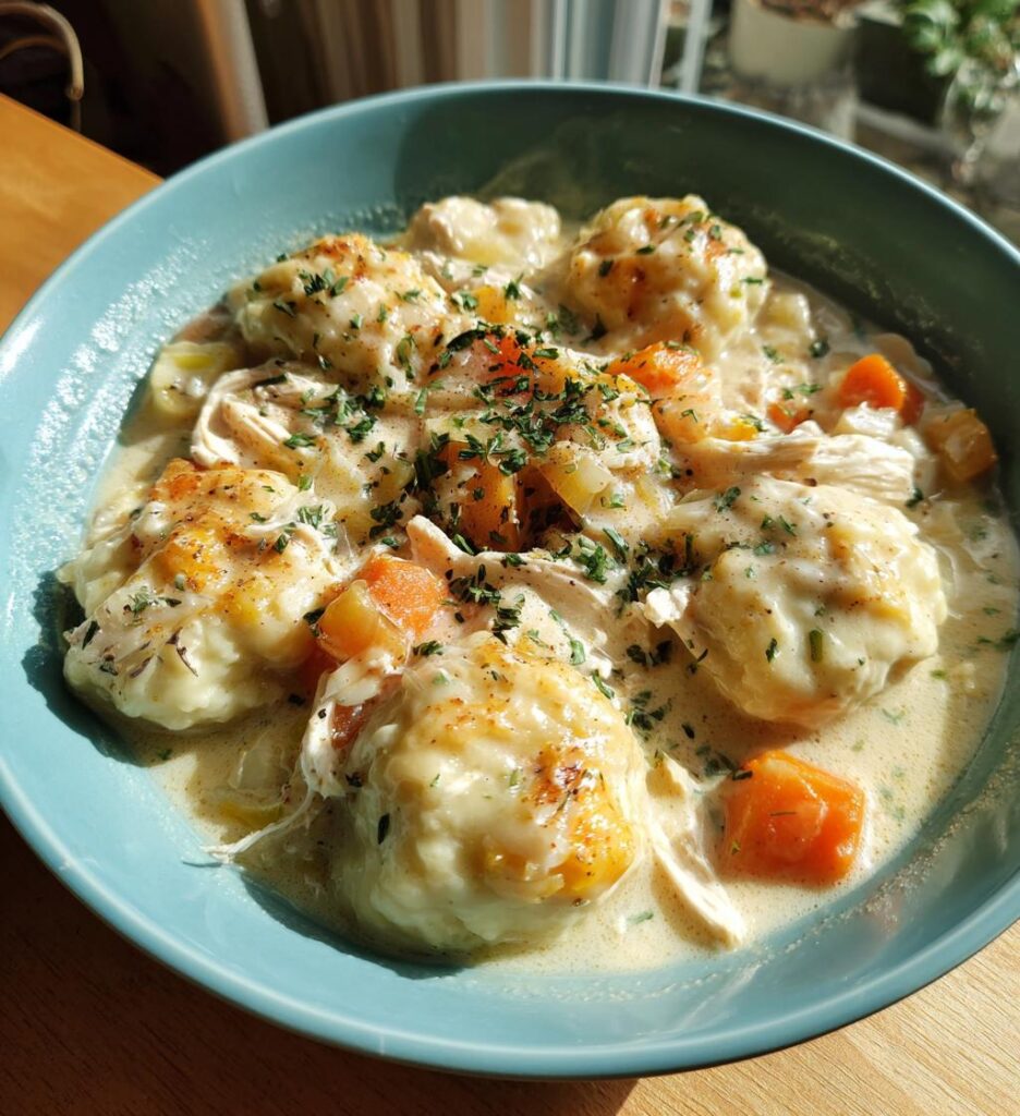 crockpot chicken and dumplings