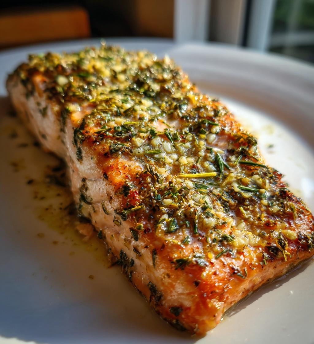 Baked Lemon Herb Salmon - Simple and Deliciously Flaky Recipe