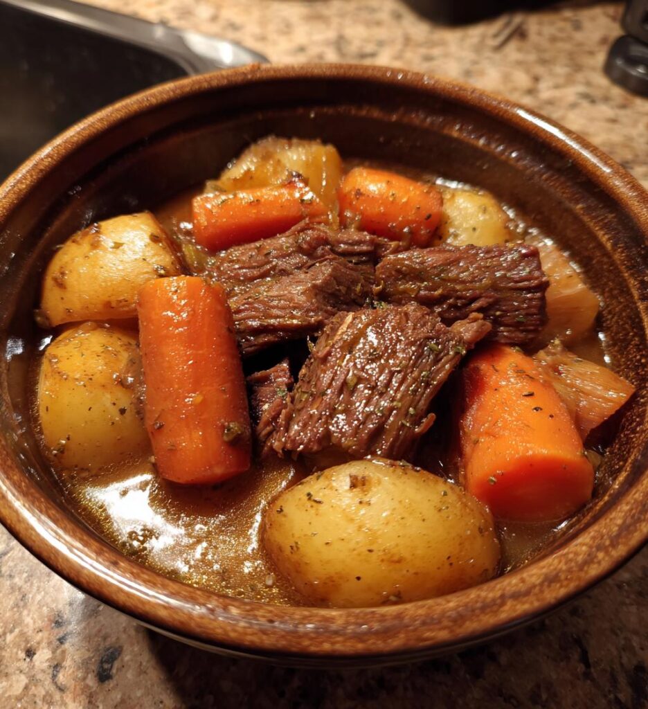 slow cooker pot roast recipe