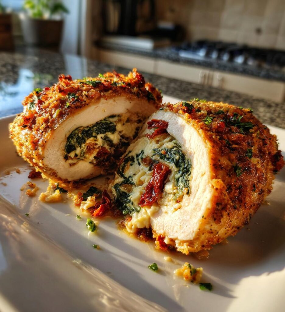 air fryer stuffed chicken breast
