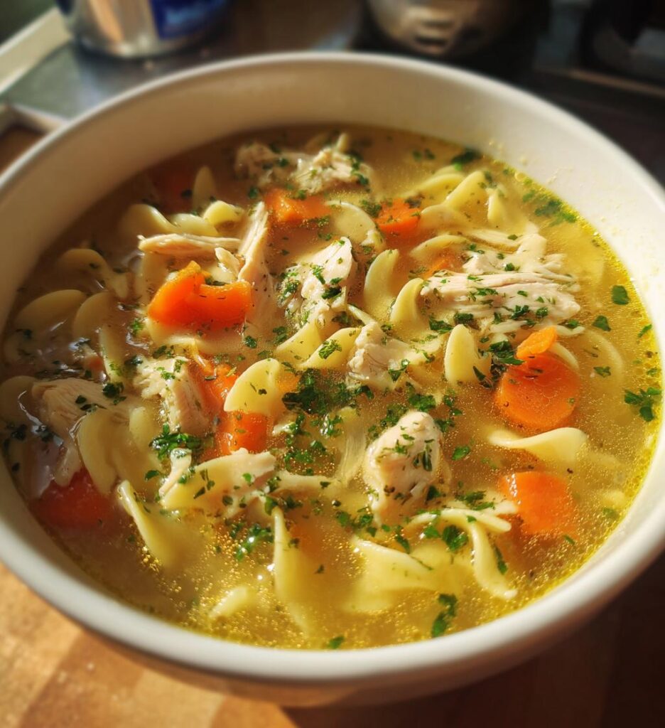 easy chicken noodle soup