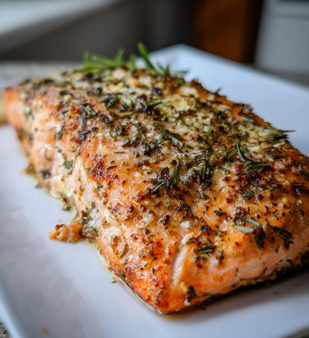 Baked Lemon Herb Salmon - Simple and Deliciously Flaky Recipe - step by step