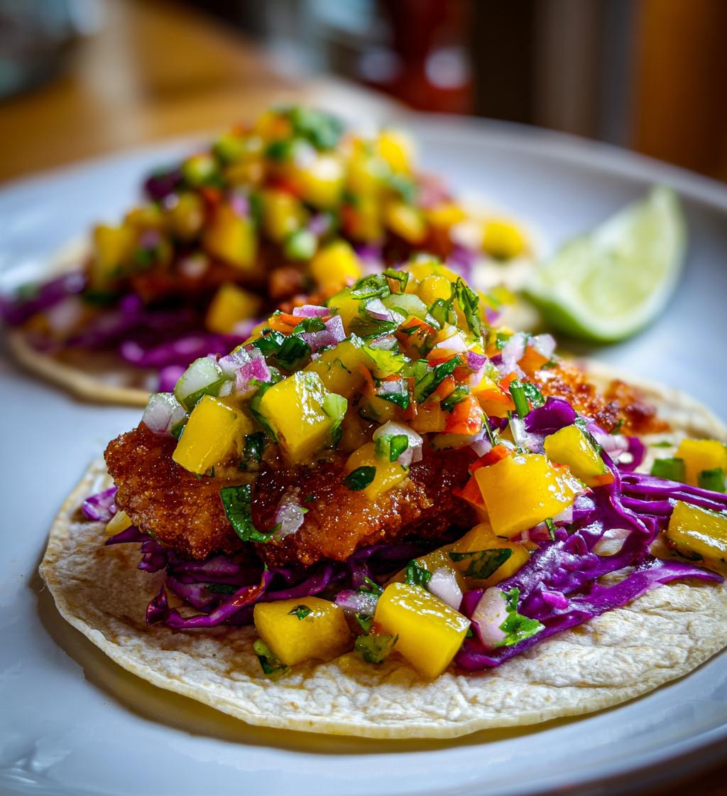 Fish Tacos with Mango Salsa: Easy and Delicious Recipe - step by step