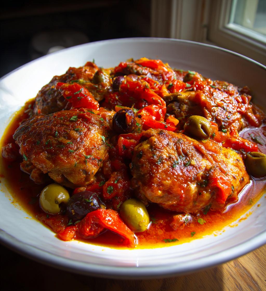 Slow Cooker Chicken Cacciatore Recipe – Easy & Delicious Dinner