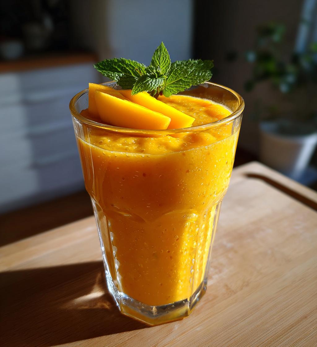 Mango Smoothie Recipe Tropical: Quick, Creamy & Delicious