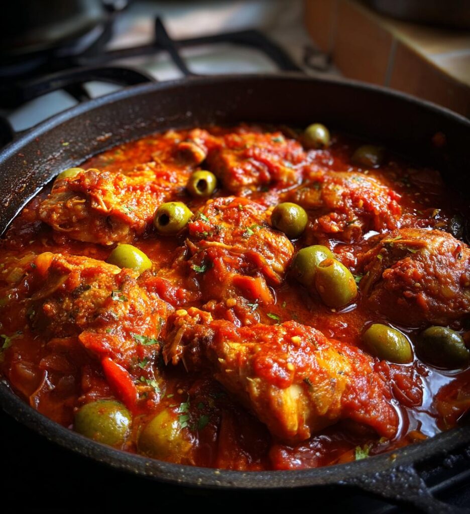 easy chicken cacciatore recipe