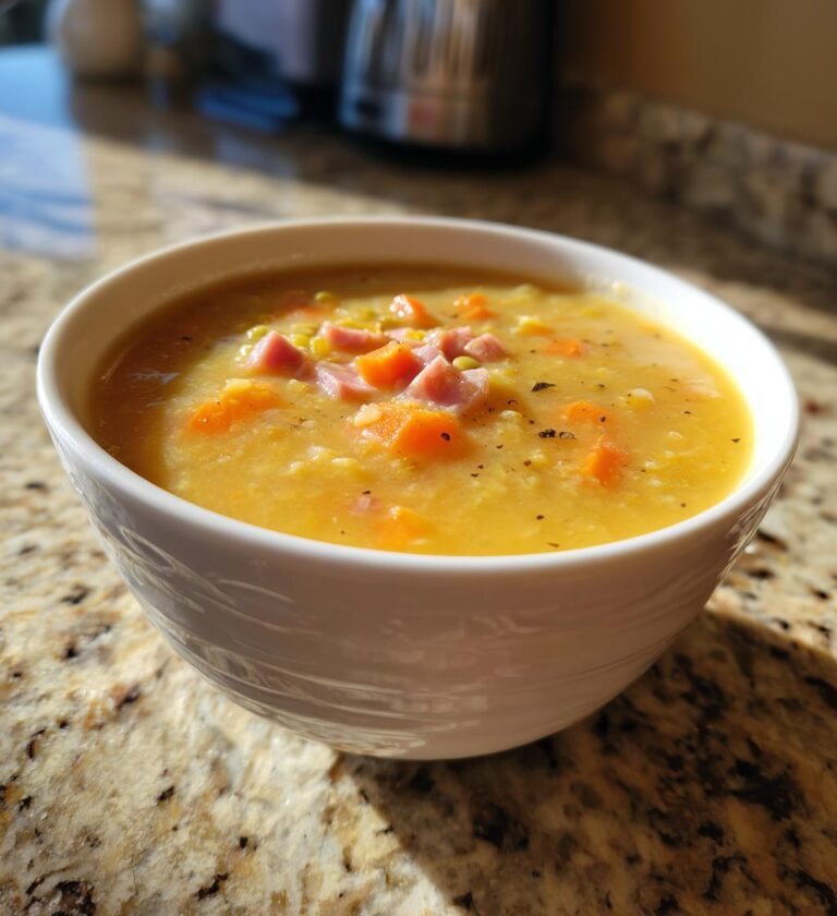 slow cooker split pea soup recipe