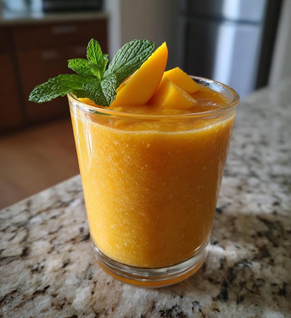 mango smoothie recipe tropical