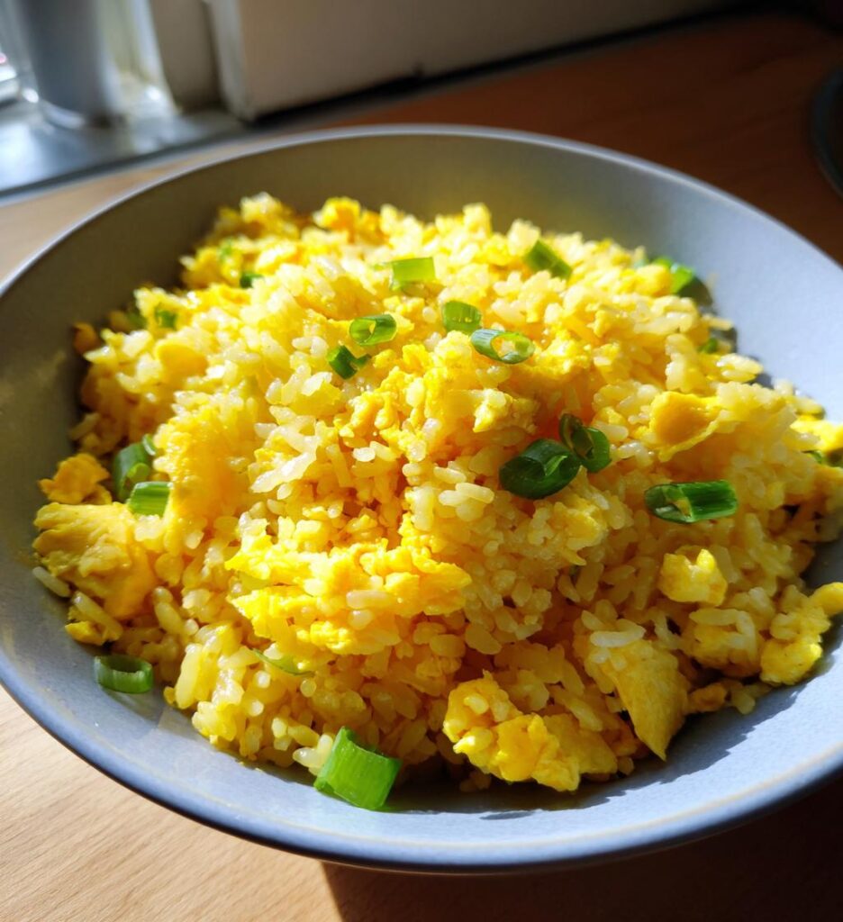 easy egg fried rice recipe