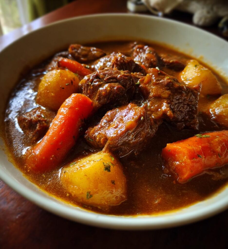 slow cooker beef stew recipe