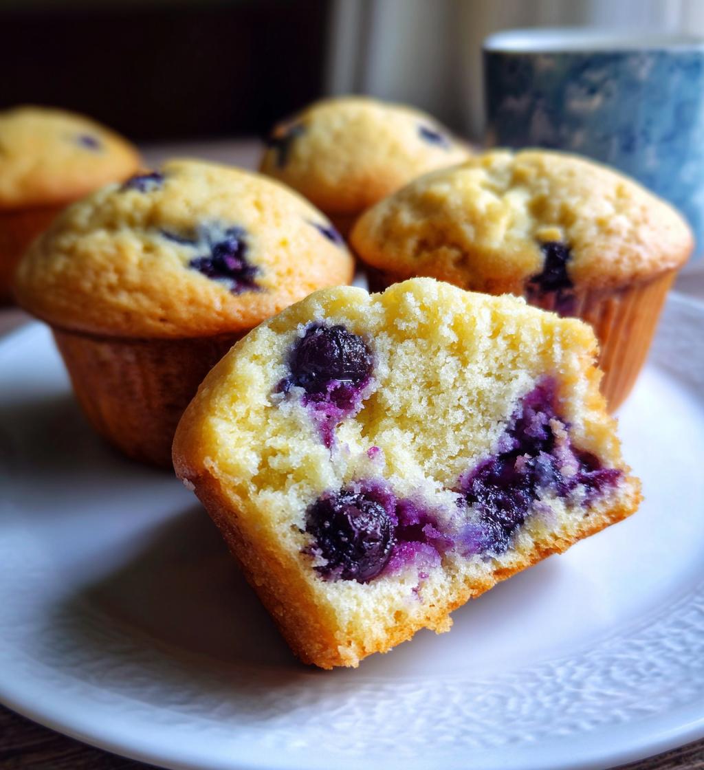 Blueberry Muffins Recipe Moist and Deliciously Easy