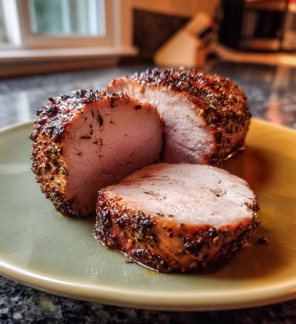 Baked Pork Tenderloin Recipe – Juicy, Easy & Deliciously Herb-Infused