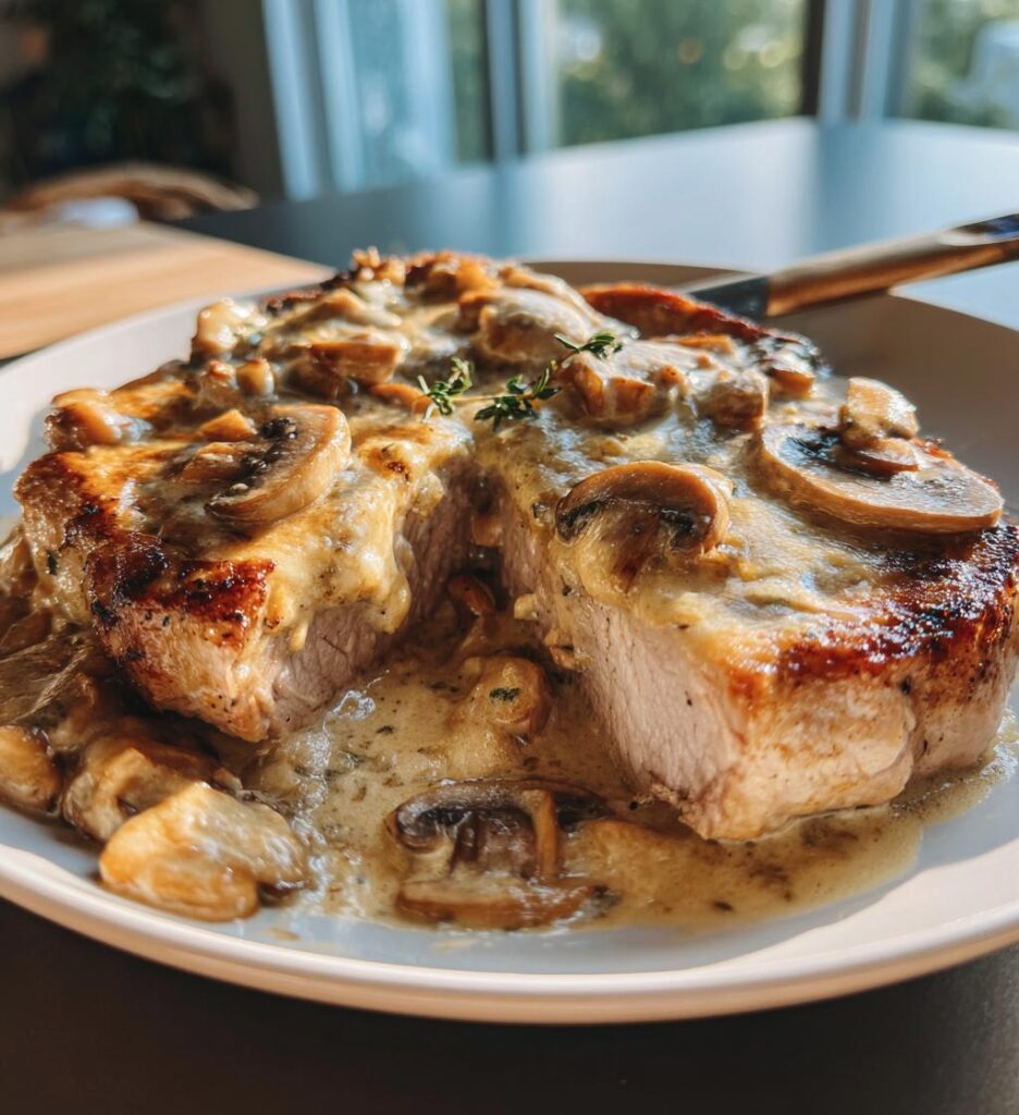easy pork chop casserole recipe