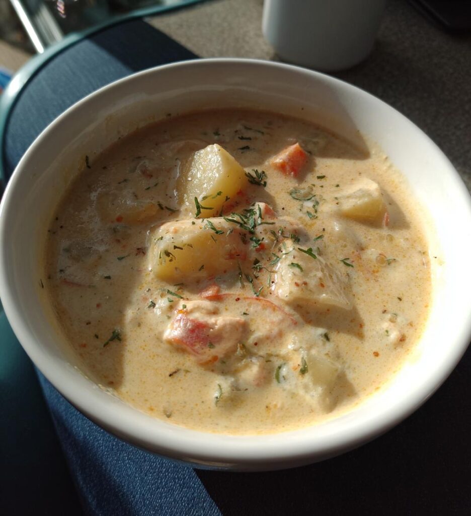 clam chowder recipe creamy