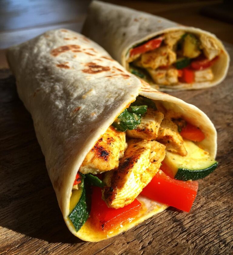easy chicken wrap recipe