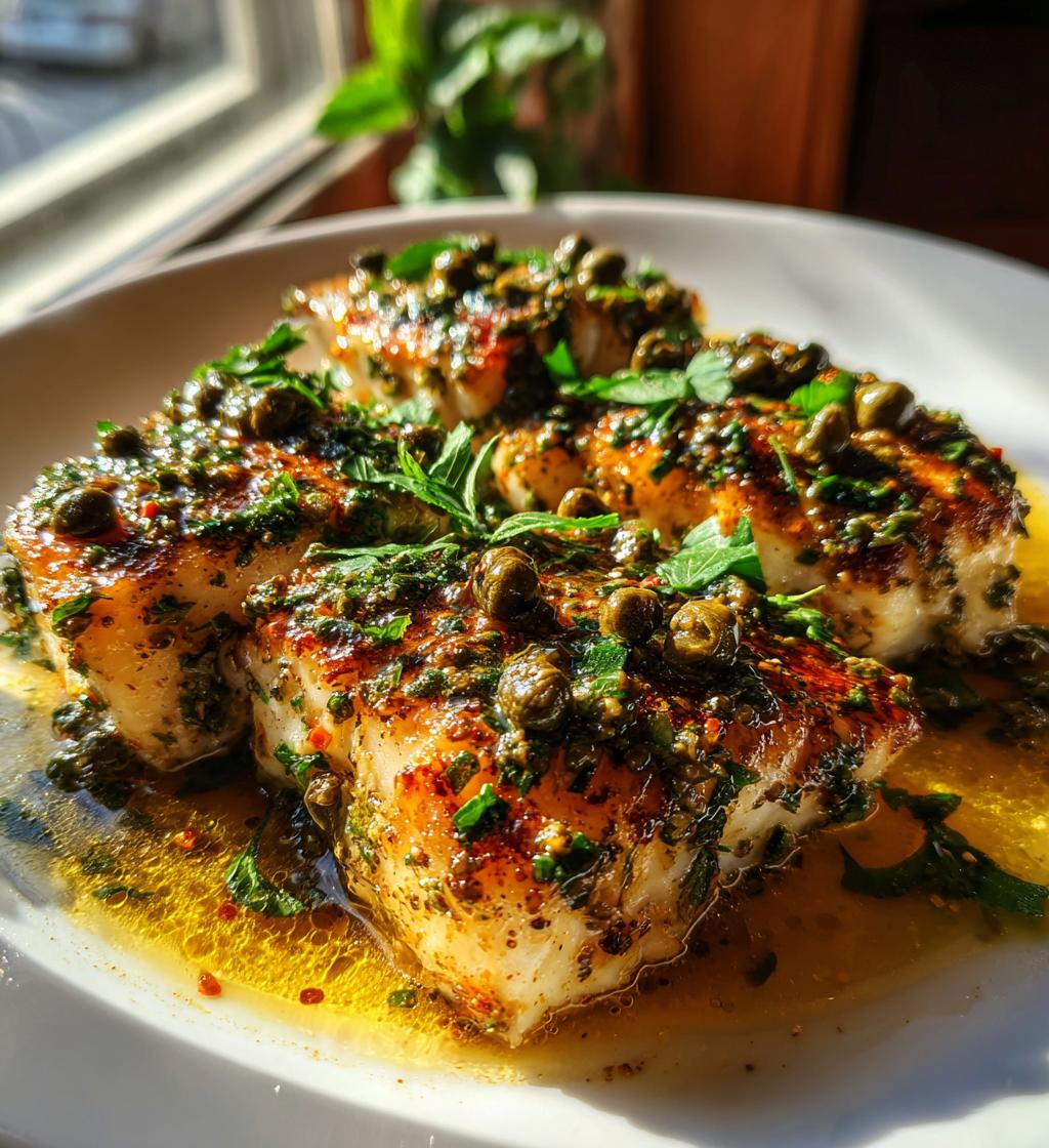 baked lemon butter halibut recipe