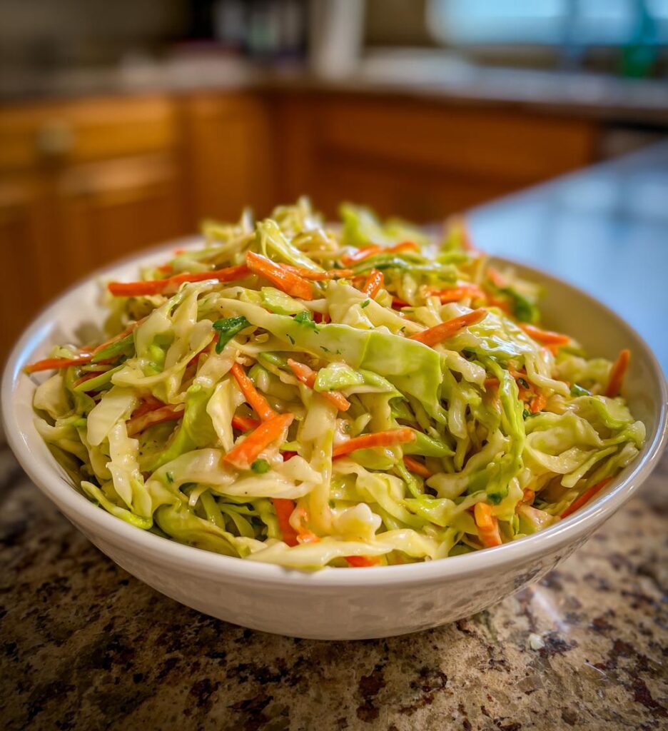 homemade coleslaw recipe creamy