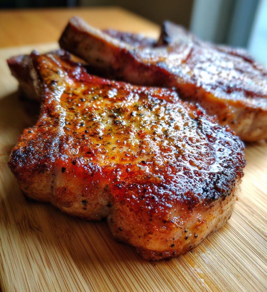 air fryer pork chops recipe easy