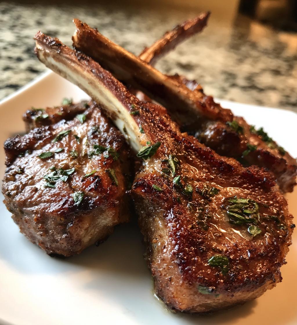 air fryer lamb chops recipe