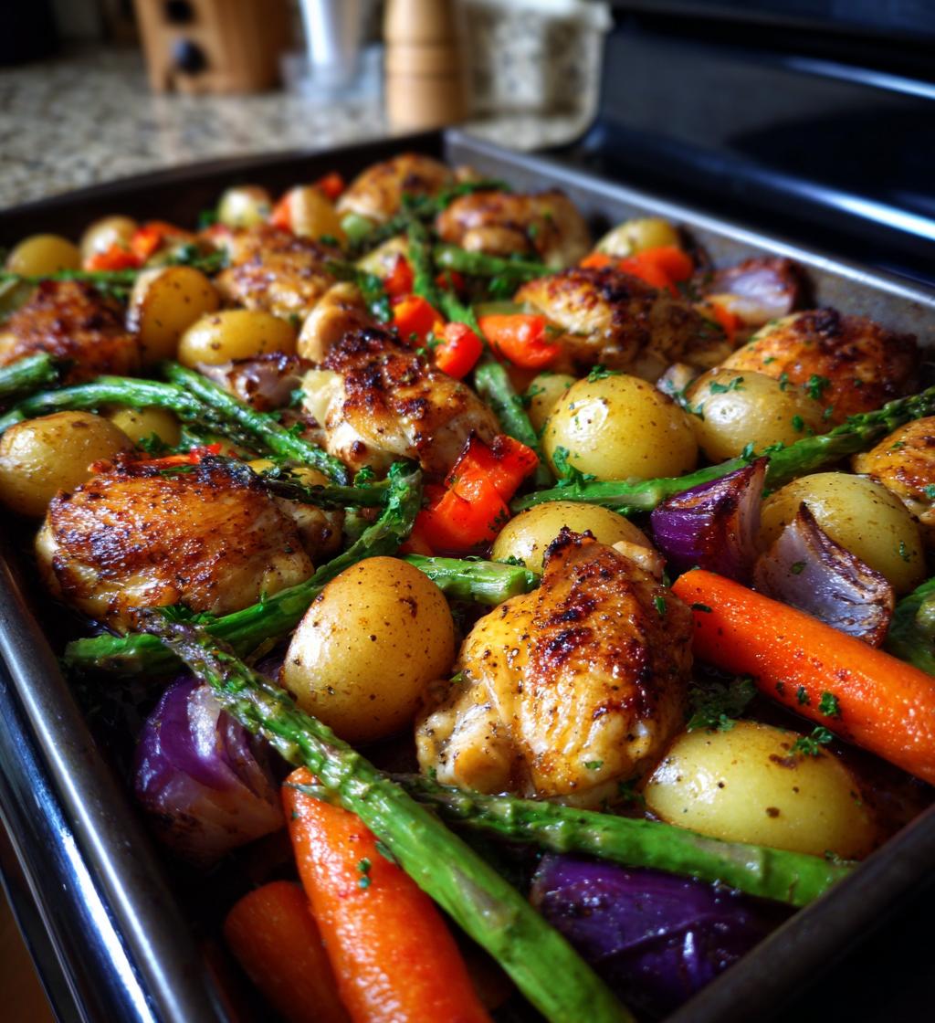 Easy Sheet Pan Dinner Recipe: Juicy and Delicious One-Pan Meal