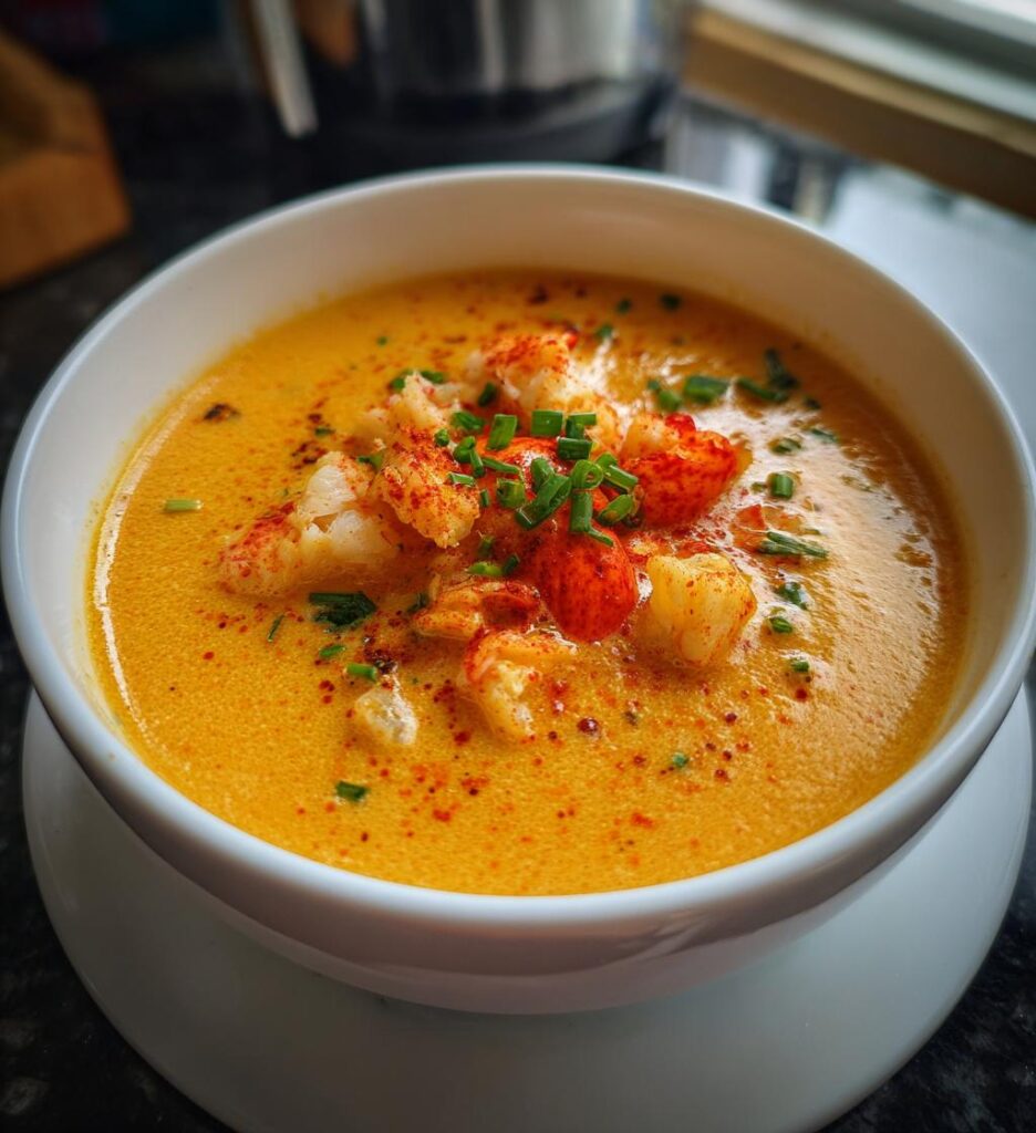 creamy lobster bisque recipe