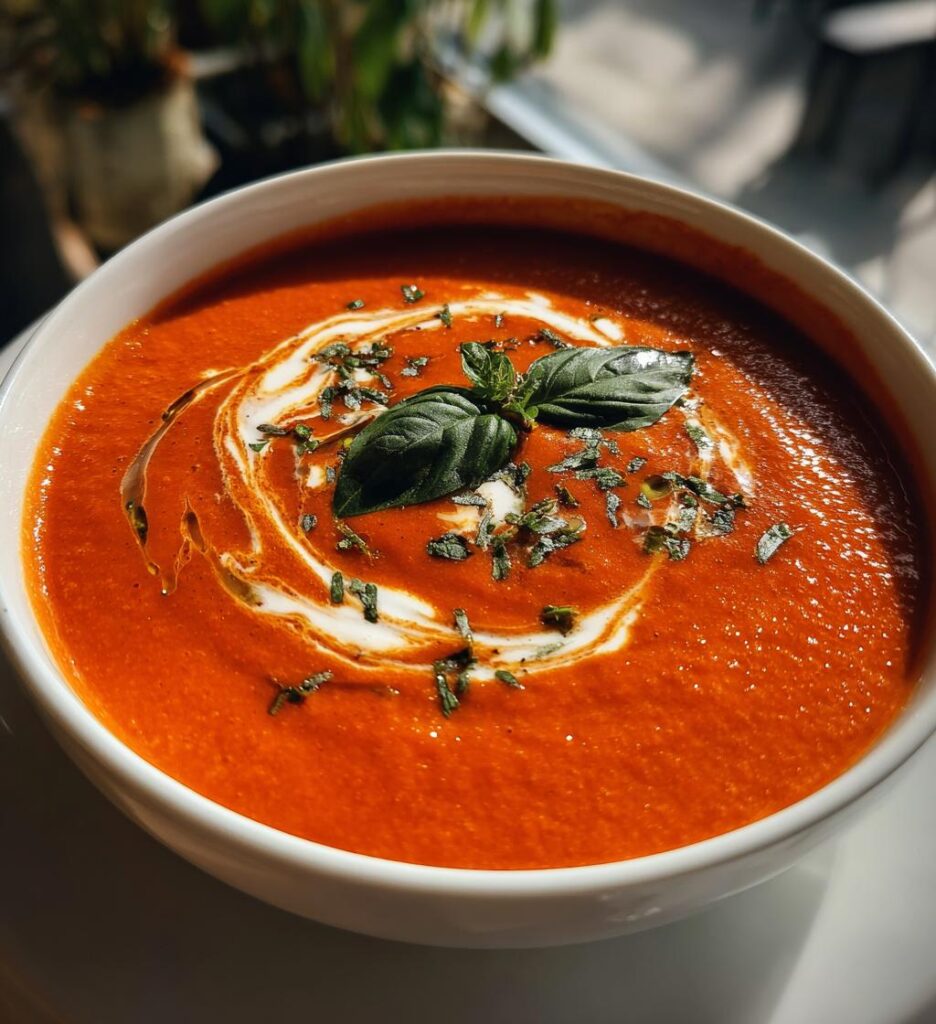 slow cooker tomato soup recipe