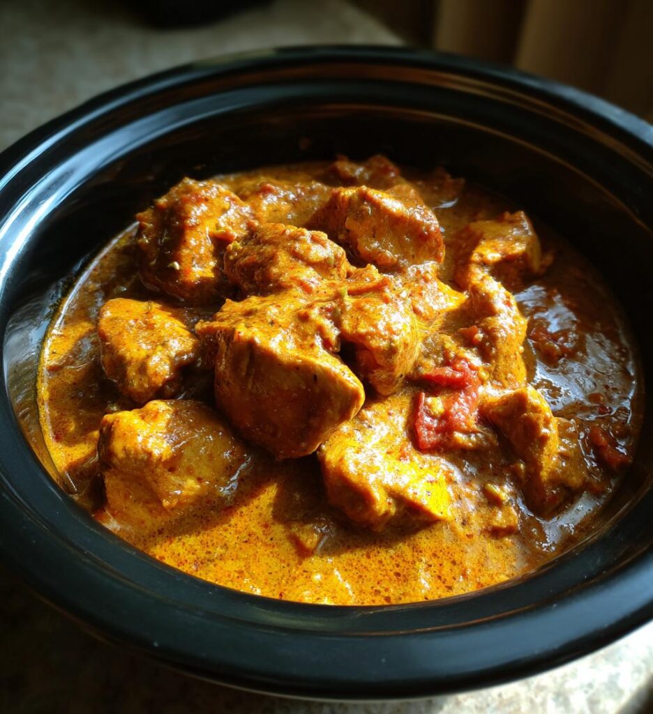 slow cooker butter chicken recipe