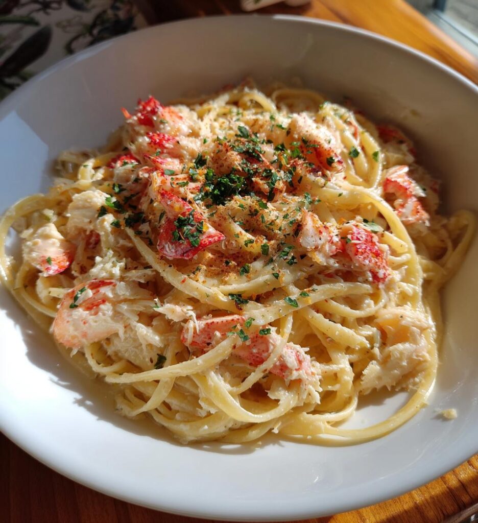 creamy crab pasta recipe