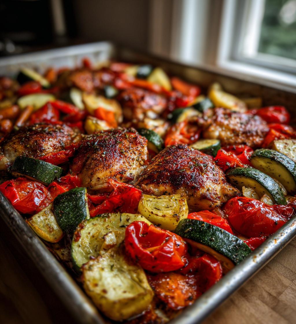 easy sheet pan dinner recipe