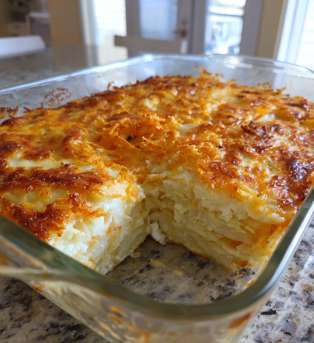 Cheesy Potato Casserole Recipe - Creamy & Delicious Comfort Food