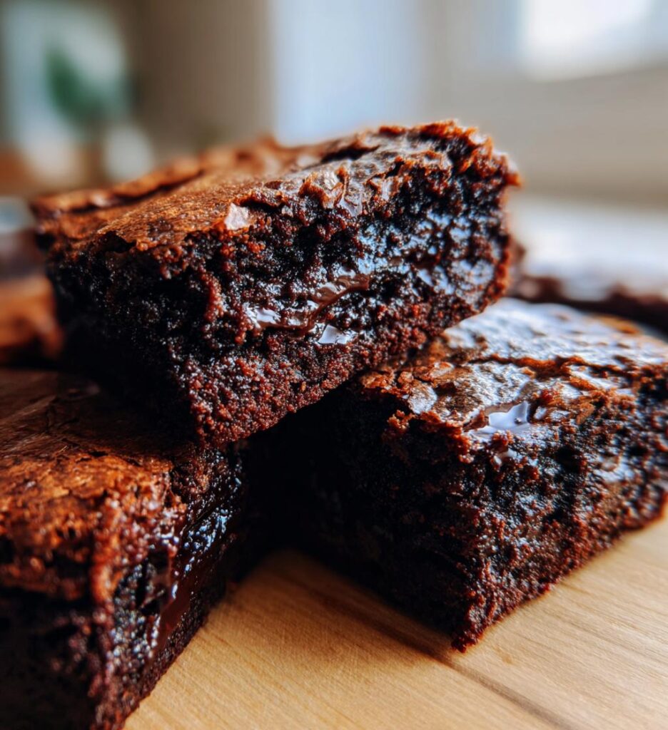 brownies recipe fudgy homemade