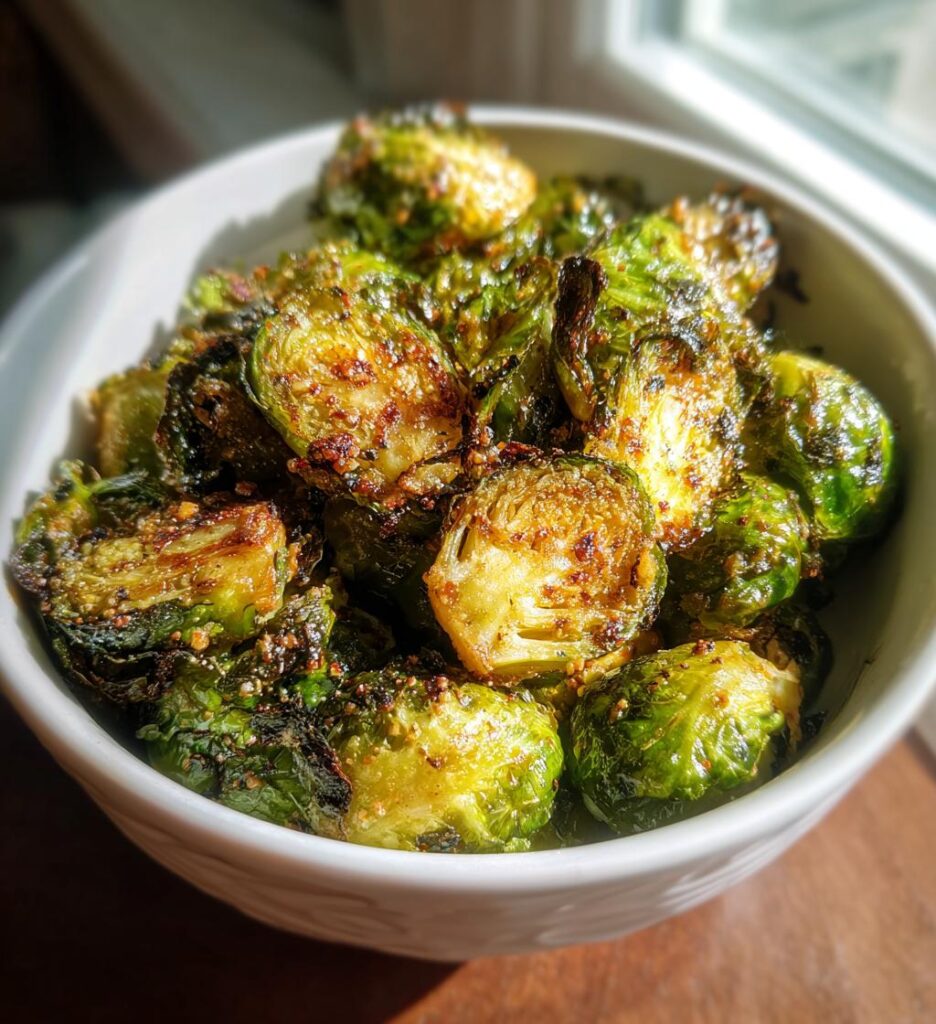 air fryer brussels sprouts crispy