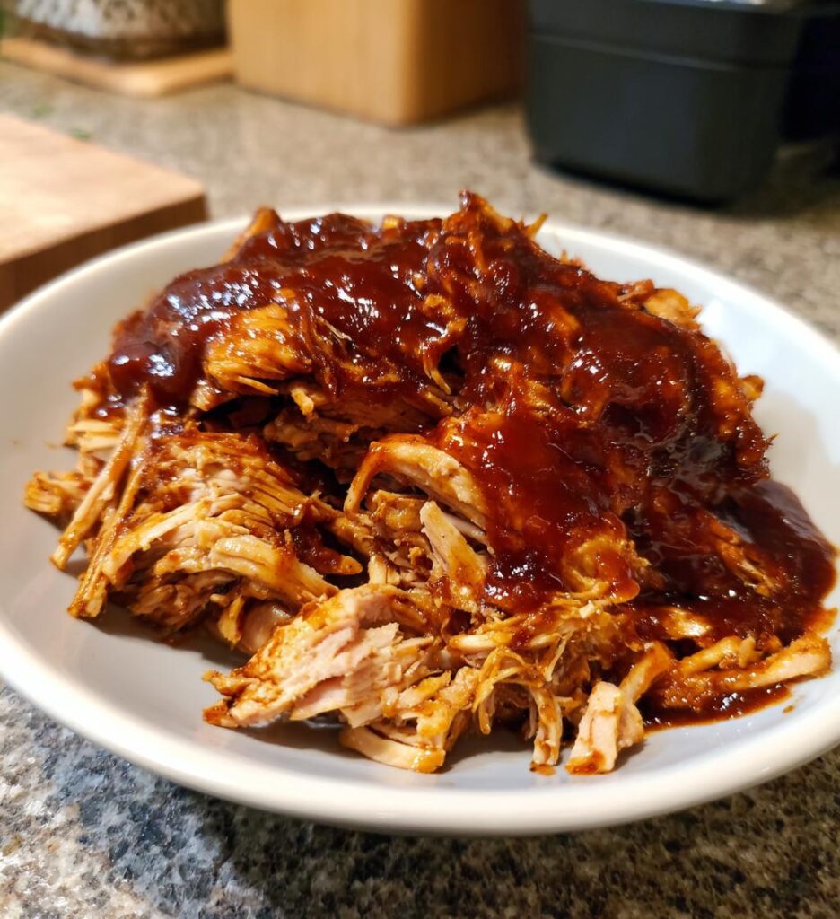 BBQ pulled pork recipe smoky