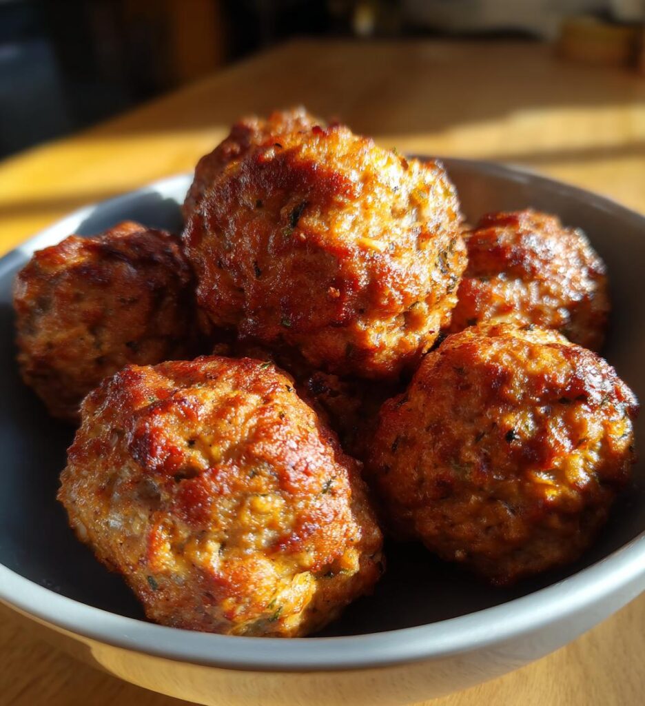 air fryer beef meatballs recipe
