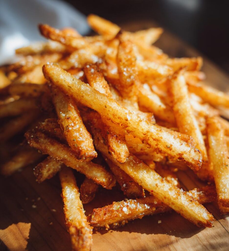 air fryer french fries crispy recipe