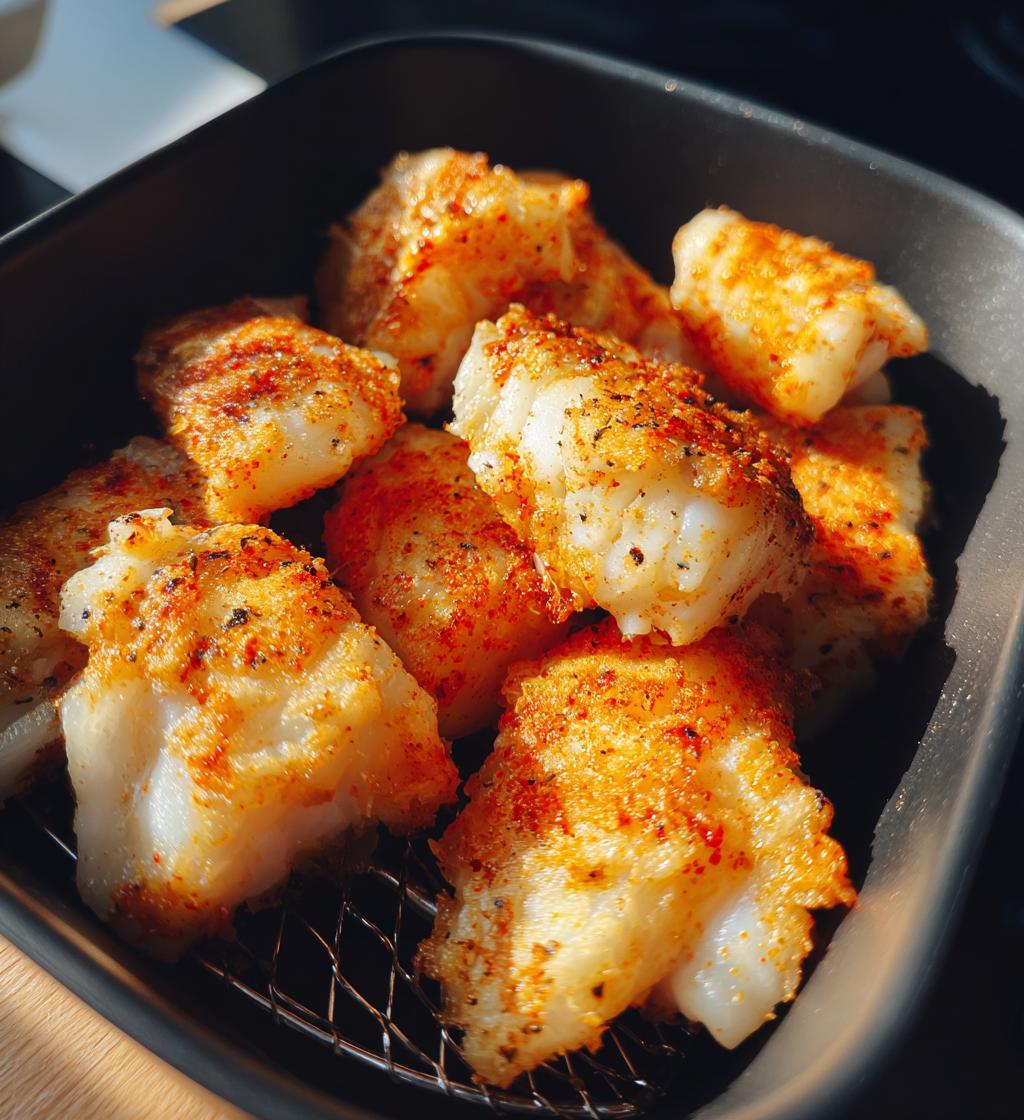 Air Fryer Cod Recipe with Lemon - Easy and Delicious